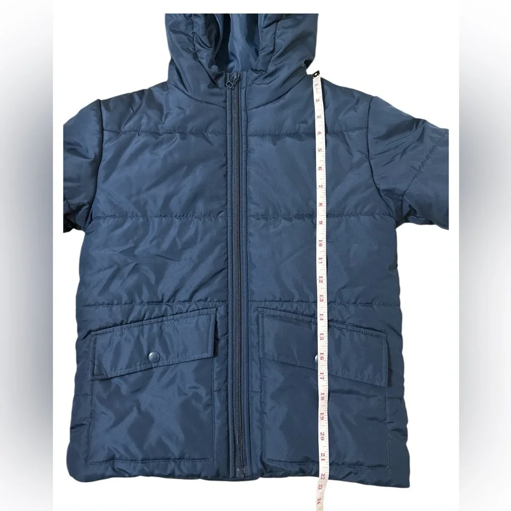 Nordstrom Navy Puffer Jacket for Kids Size 8/10